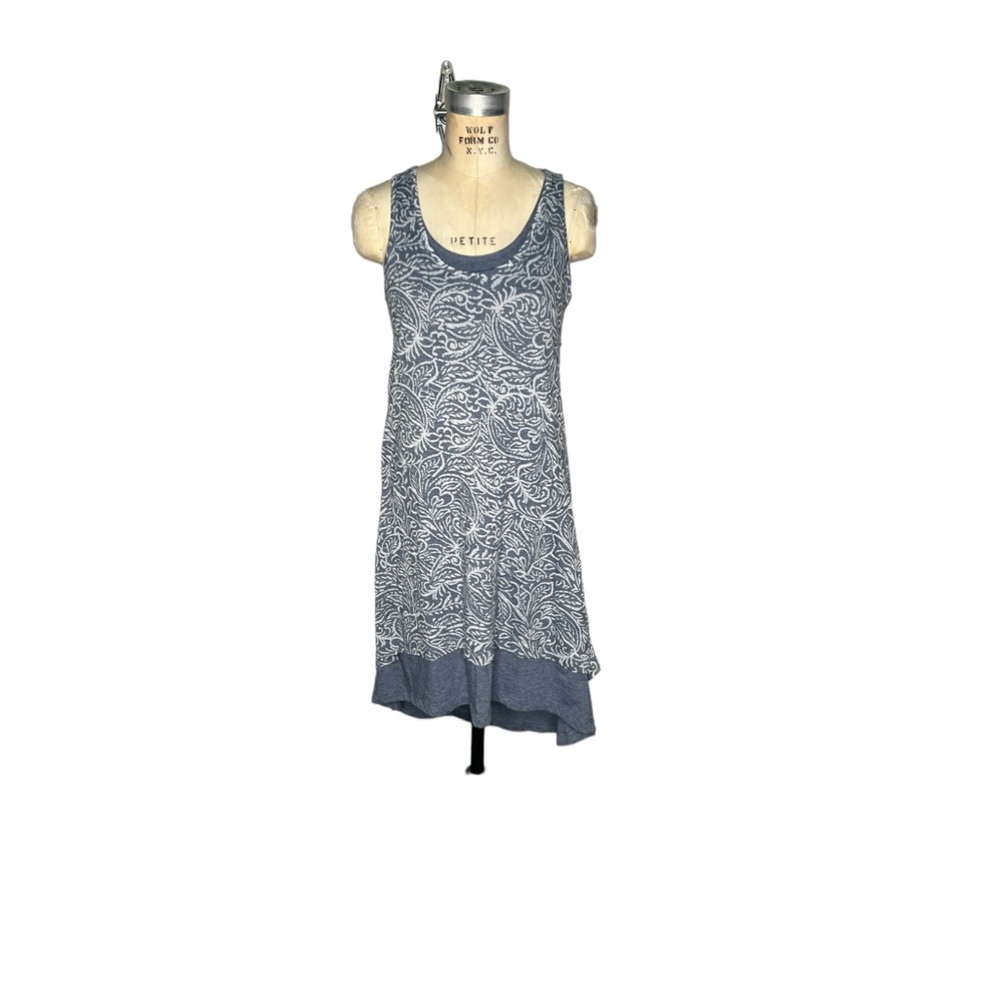 Mod O Doc blue and white Keyhole dress - Picture 3 of 5
